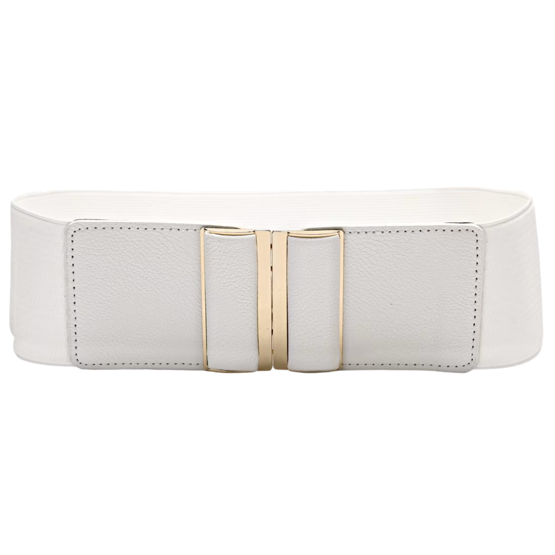 Women’s Fine Wide Elastic Stretch Belt